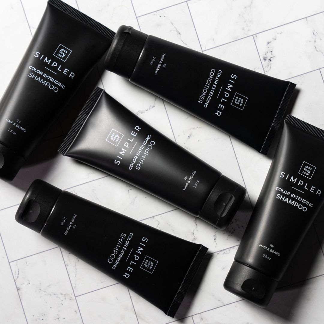 Shampoo & Conditioner 5 - Tube Sampler Kit – SIMPLER HAIR COLOR