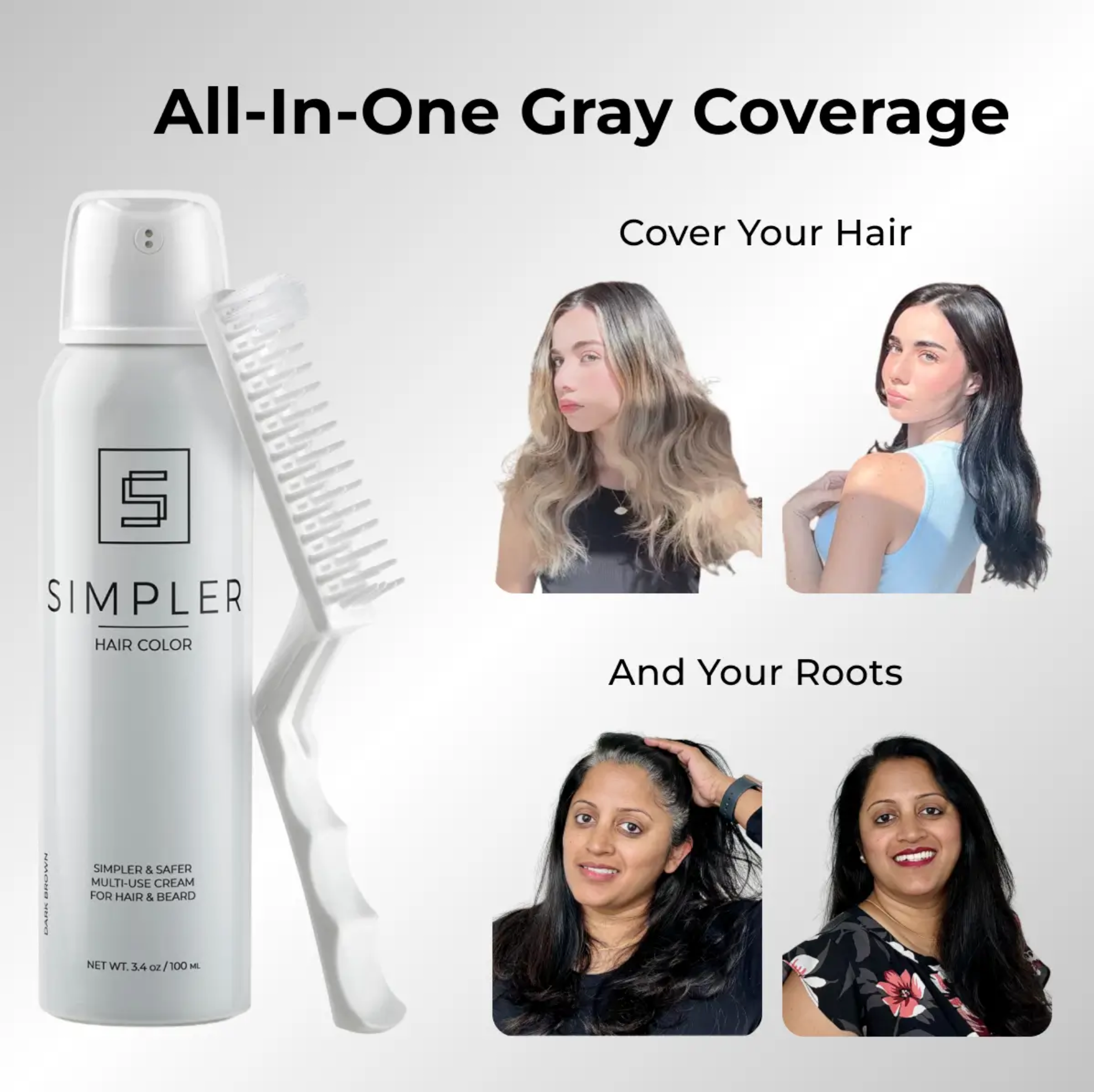 Women's PPD-Free Hair Color -- No Drip | Simpler