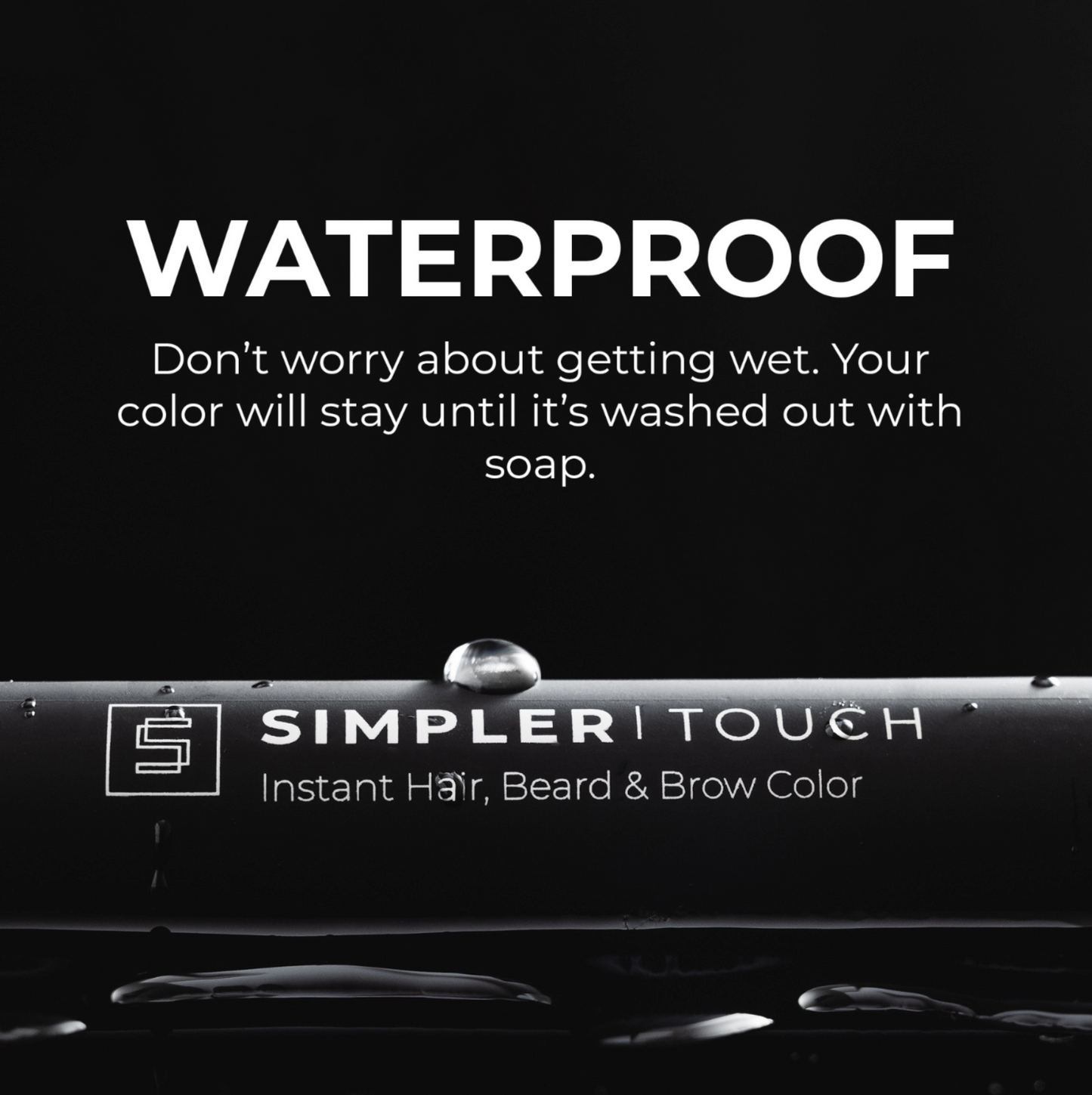 Simpler Touch - Instant Hair, Beard & Brow Color – SIMPLER HAIR COLOR