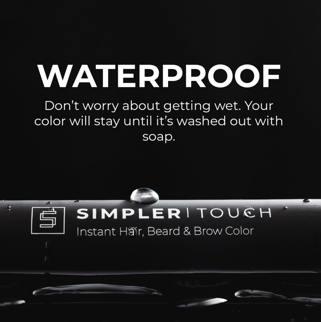 Simpler Touch - Instant Hair, Beard & Brow Color – SIMPLER HAIR COLOR