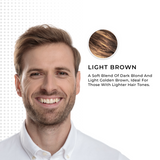 Full coverage color box by Simpler Hair Color showing vibrant hair dye shades in a colorful box.