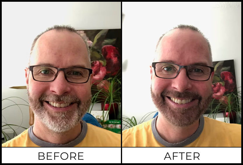 TIM C. — before and after using SIMPLER