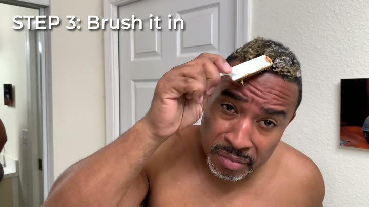 Brush it in
